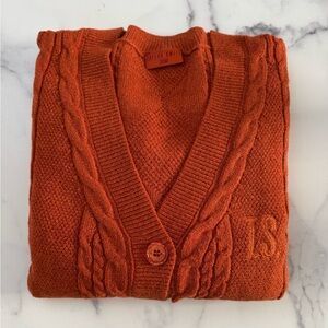 Taylor Swift Burnt Orange Cardigan